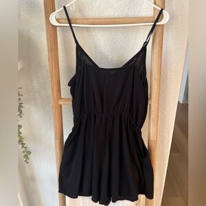 Black romper H&M size 8